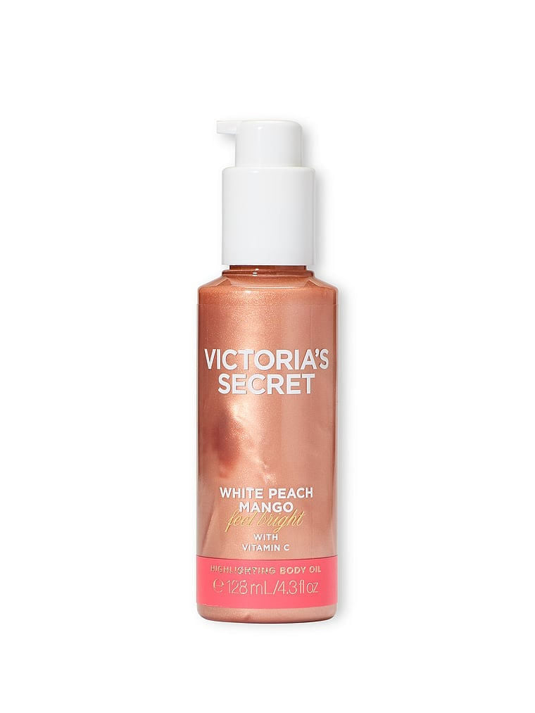 Aceite Corporal Iluminador White Peach Mango Victoria's Secret