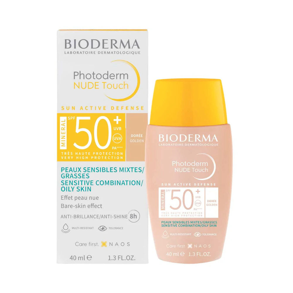 Protector Solar Bioderma Mineral SPF50+ Doré Golden